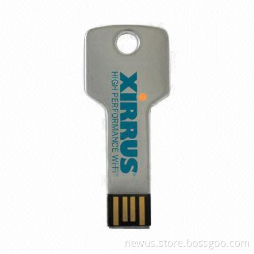 Promotional Gifts Key USB Disks with Shock-resistant, Customized Shapes Welcomed